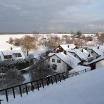 Erdmannhausen am Abend